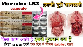 microdox lbx capsule uses in hindi  microdox lbx for acne  Doxycycline and Lactic Acid Bacillus [upl. by Timoteo]