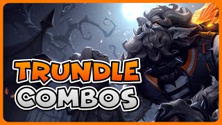 TRUNDLE COMBO GUIDE  How to Play Trundle Season 13  Bav Bros [upl. by Eladal871]