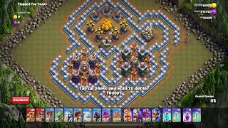 How to beat Flagged for Traps Clash of clans [upl. by Aniraz]