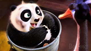 All the Funniest Scenes from Kung Fu Panda 1  2  3 🐼🥊💛⚡ 4K [upl. by Dolf]