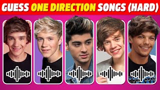 Guess less popular One Direction songs  Guess the song quiz  Directioners Songs Quiz Hard 2024 [upl. by Agustin]