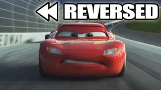 Cars 3 2017  Lightning McQueen Crash REVERSED [upl. by Meela]