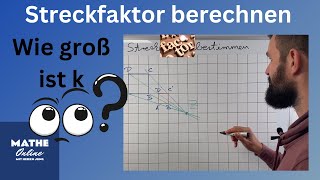 Steckfaktor berechnen  zentrische Streckung [upl. by Outhe]