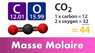 Masse Molaire  Explication et Exemples [upl. by Lecrad]