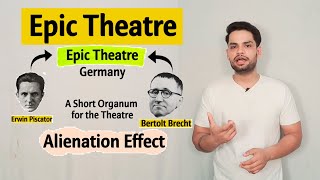 Epic theatre in english literature in hindi [upl. by Drake]