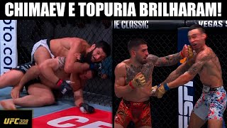 TOPURIA E CHIMAEV GANHARAM BÔNUS TODOS OS RESULTADOS UFC 308 [upl. by Hardner]