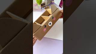 🥰✨DIY Easy Cardboard Organizer Ideas✨ shorts diy art craft youtubeshorts [upl. by Zola387]