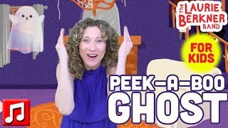 quotPeekABoo Ghostquot by The Laurie Berkner Band  A Halloween Song for Kids  Games for Kids [upl. by Asilef433]