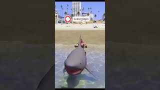 KELA BOAT VS SHARK BOAT RACE gta spiderman ironman race youtube subscribe [upl. by Gnoc927]