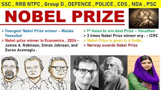 NOBEL PRIZE 2024  NOBEL PRIZE WINNERS 2024  NOBEL 2024  CURRENT AFFAIRS 2024  Detailed  MCQs [upl. by Fredette]