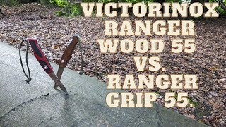 Victorinox  Ranger Wood 55 vs Ranger Grip 55 [upl. by Oak813]