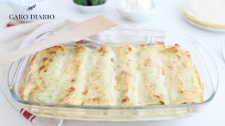 CRESPELLE AL FORNO RICOTTA E SPINACI ECCEZIONALI  RICETTA COMPLETA E INFALLIBILE [upl. by Hamrnand]