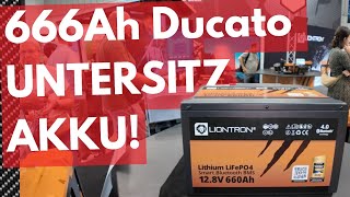 WOHNMOBIL WELTREKORD AKKU Liontron 660 AH Lithium Untersitzbatterie mit 10 Jahren Garantie [upl. by Fransisco894]