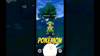 Breloom First encounter Pokémon Go pokemon fypage foryou pokémon fyp fypシ゚viral shorts [upl. by Nithsa]