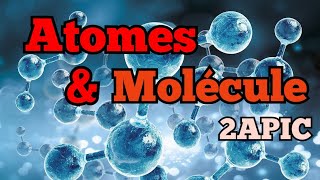 les atomes et les molécules 2 année collègeatomemoleculephysique [upl. by Samella]