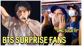 When BTS Surprise Their Fans [upl. by Perkoff]