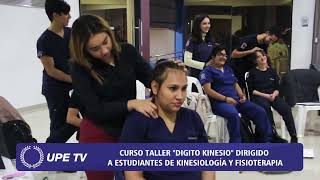 quotDígito Kinesioquot Curso Taller en la UPE [upl. by Epilif]