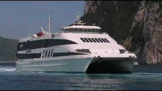 SNAV HSC Don Francesco at Capri island Italy [upl. by Lebazi515]