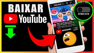 Como Baixar Vídeos do YouTube pelo Celular ATUALIZADO [upl. by Kathe]