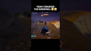 I Crashed A Fortnite Wedding Busted Styled 🤣 🤣 Fortnite Fortnitemares Busted Shorts [upl. by Reld]