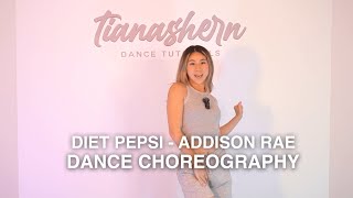 Diet Pepsi  Addison Rae Dance  Beginner Choreography [upl. by Bocoj]