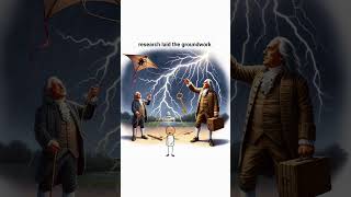 Benjamin Franklin’s 1752 kite experiment linked lightning to electricity FunFact [upl. by Siuqaj]