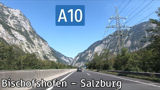 Austria A10 Bischofshofen  Salzburg Tauern Autobahn [upl. by Salsbury357]