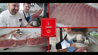 En streaming desde la cocina limpiamos una ventresca de atún [upl. by Suki]