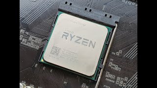 Test Ryzen 7 1700  Motherboard Gigabyte A320M [upl. by Beffrey664]