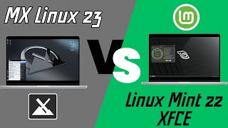 MX Linux 23 XFCE vs Linux Mint 22 XFCE  RAM Consumption [upl. by Chaffinch327]