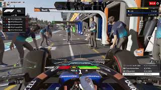 F1 24 Xplay Monza Italy Short qualy 50 race [upl. by Dong105]