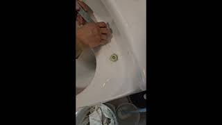 Kohler one piece toilet seat installation [upl. by Gunter]