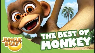 The Best of Monkey  Jungle Beat Compilation Full Episodes [upl. by Isadore199]