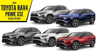 2024 Toyota RAV4 Prime XSE  Color Options  Images  AUTOBICS [upl. by Ferna]