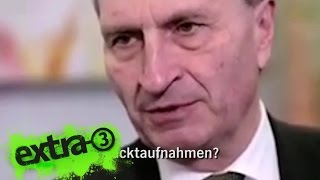 Der Kommissar  Ein Lied für Günther Oettinger  extra 3  NDR [upl. by Arda563]