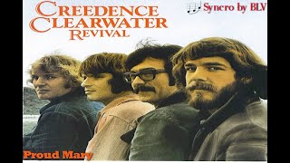 Creedence Clearwater Revival  Proud Mary karaoke [upl. by Rodama]