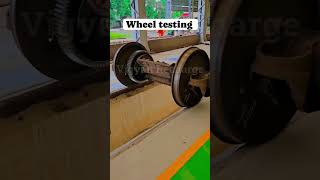 Train wheel checkup machine train [upl. by Eila]