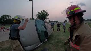 DRFD vehicle accident extrication training [upl. by Ranite308]