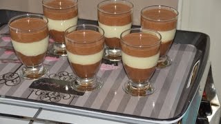 MOUSSE AUX 3 CHOCOLATS ❤ [upl. by Millicent]