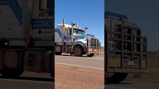 Road Train Outback Western Australia roadtrain mack [upl. by Dracir]