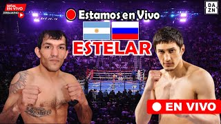 Donde ver Juan Javier Carrasco vs Zaur Abdullaev por el título peso ligero a que hora pelea HOY [upl. by Marlin464]