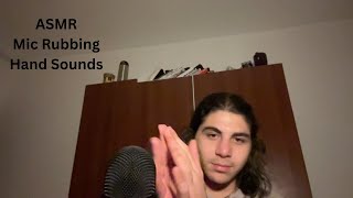 ASMR Mic Rubbing Hand Sounds  whisper Rambles [upl. by Eicats982]