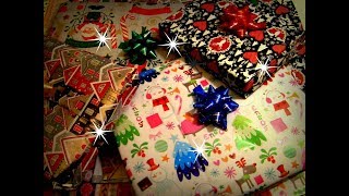 🎧ASMR 🎄🎁Pacchetti regalo parte 2🎁🎄  ✨sparkling pillow✨  whispering ita [upl. by Nnairrehs]