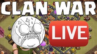 CLAN WAR  ICH GREIFE AN  CLASH OF CLANS  Lets Play CoC DeutschGerman HD Android iOS PC [upl. by Furmark373]