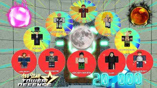 Getting All The New Units and Orbs  Worth 20k Gems  Roblox All Star Tower Defense [upl. by Ainimre]