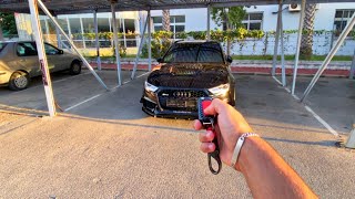 FAMOUS POV 530 HP STAGE 2 AUDI RS3 8V  BRUTAL LOUD AND POPS AND BANGS [upl. by Werra]