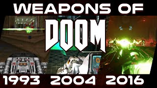 Doom 1993  2016  Weapon Comparison [upl. by Boesch87]