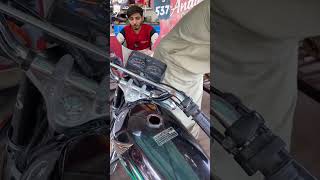 Reaction on pakistani Motorcycle mechanic khanhondacentre restoration mechanic reactionvideo [upl. by Cressy96]