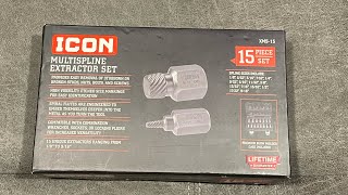 New Harbor Freight Icon Extractor Set [upl. by Enelrac]