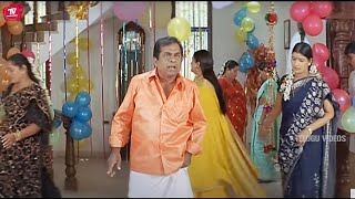 Brahmanandam Telugu Interesting Movie Hilarious Party Comedy Scene  Telugu Videos [upl. by Soilisav2]